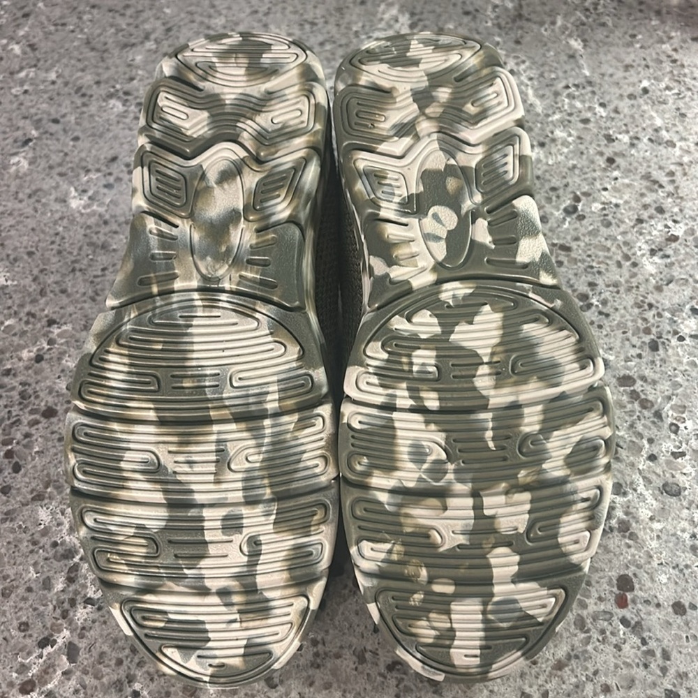 Woolloomooloo Merino Wool Fraser Sneakers, Men’s US 10-10.5, Green/Camo, NWT - Picture 4 of 5